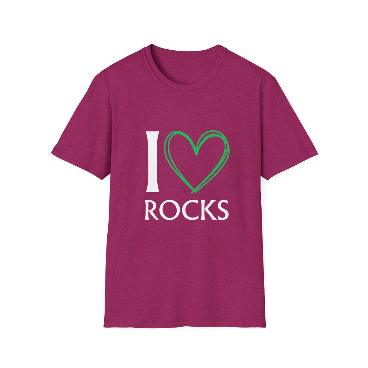 I Love Rocks T-Shirt Rockhound, Geology & Rock Collector Shirt
