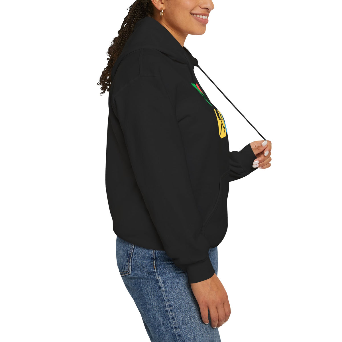 Color Block Icon Rockhound Hoodie Camping Adventure Unisex Hooded Sweatshirt