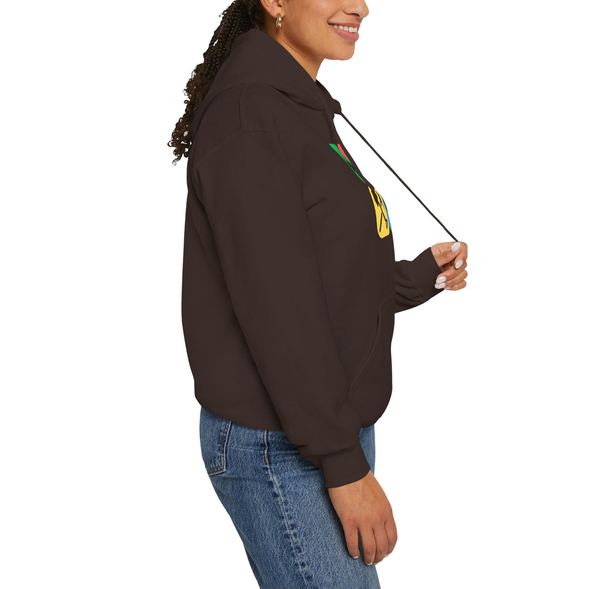 Color Block Icon Rockhound Hoodie Camping Adventure Unisex Hooded Sweatshirt