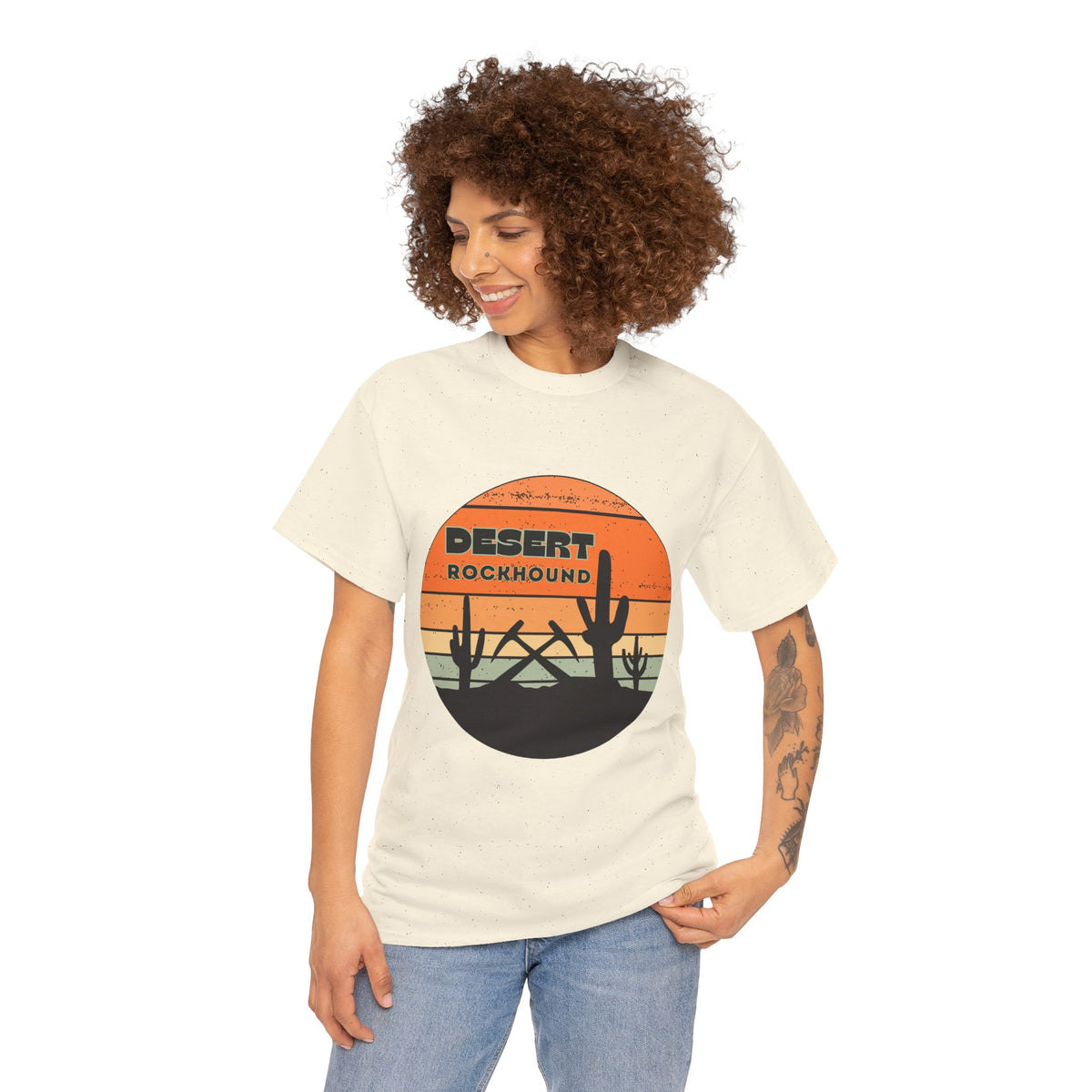 Desert Rockhound Unisex Heavy Cotton Tee Rock Collector and Nature Lover Gift