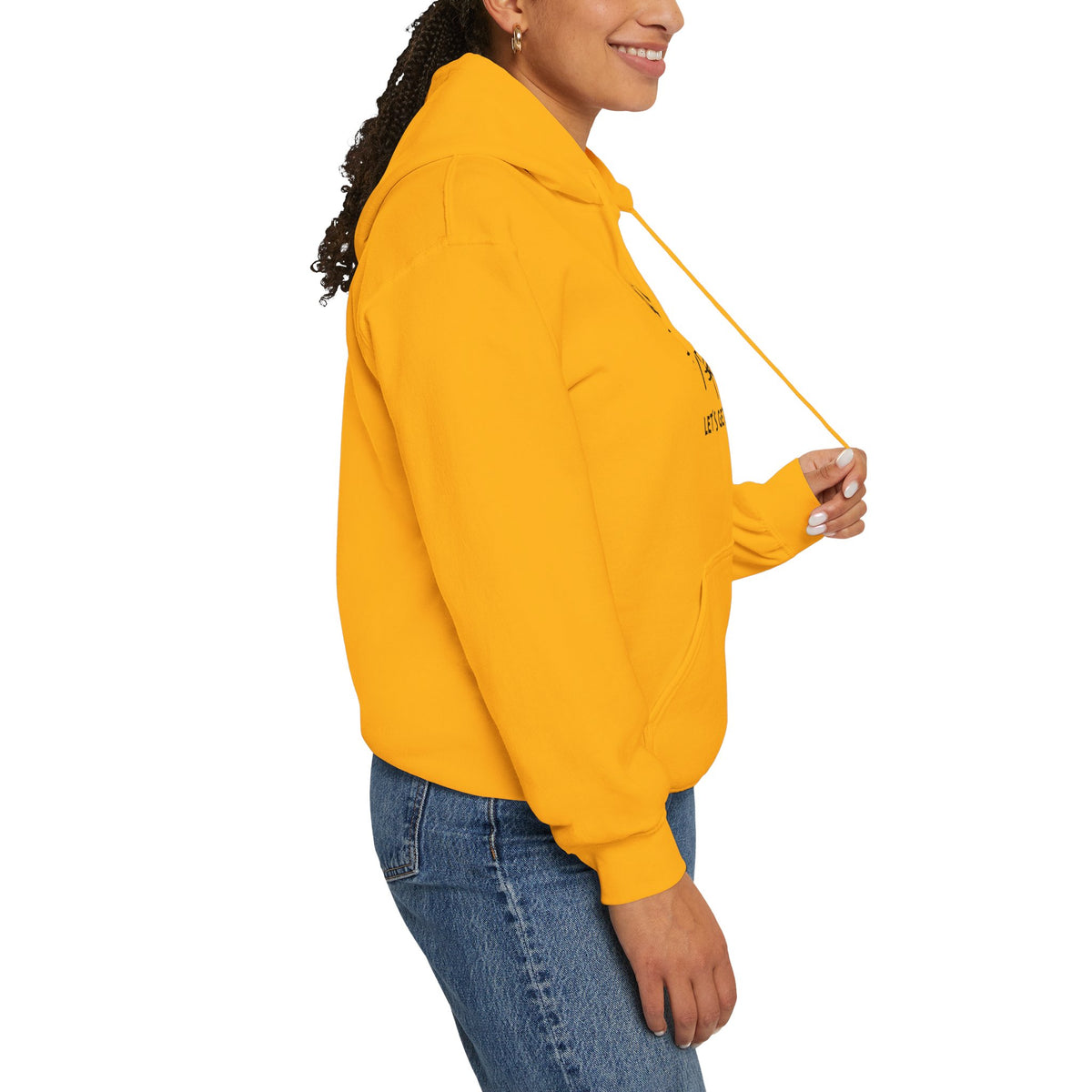 Let's Get Lost Unisex Hoodie Adventure Sweatshirt for Nature Lovers Rockhounds