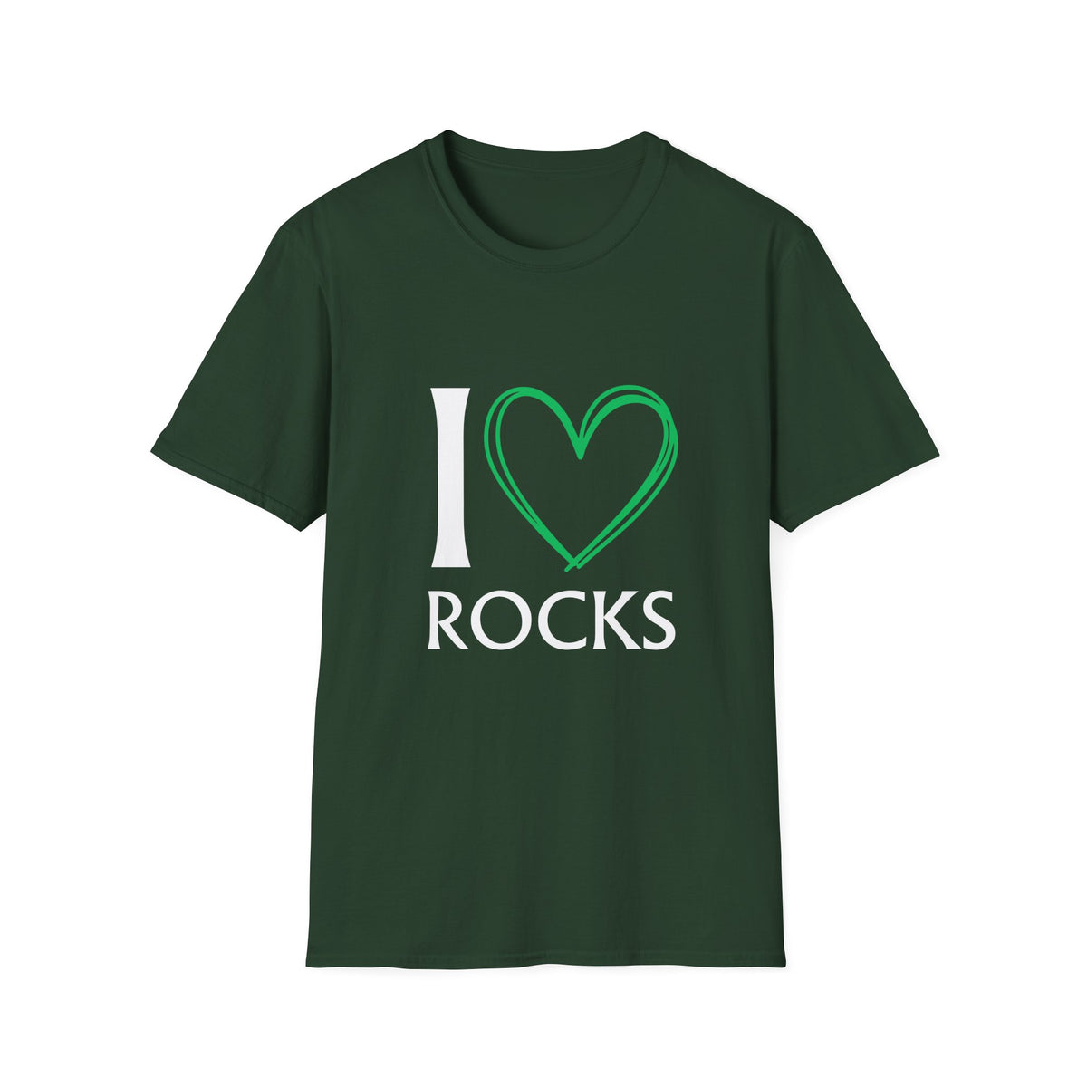 I Love Rocks T-Shirt Rockhound, Geology & Rock Collector Shirt