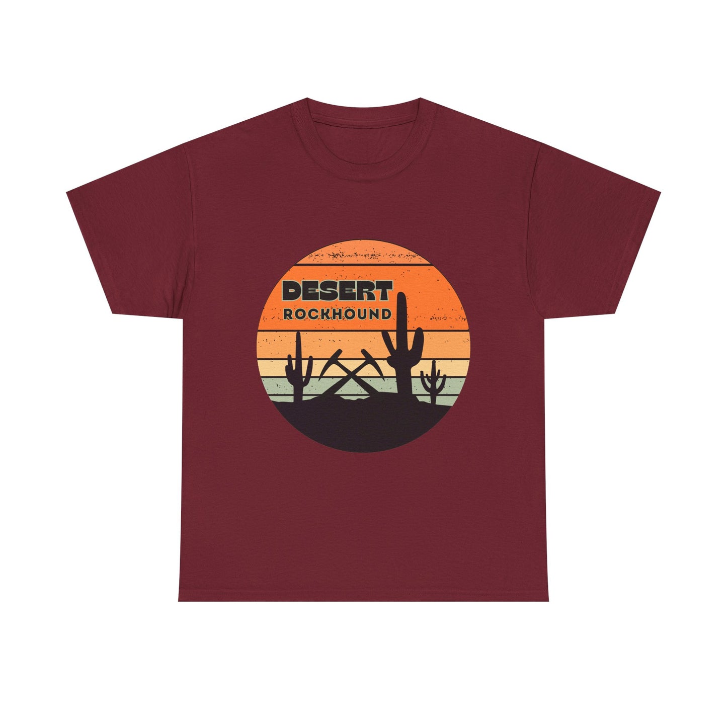 Desert Rockhound Unisex Heavy Cotton Tee Rock Collector and Nature Lover Gift