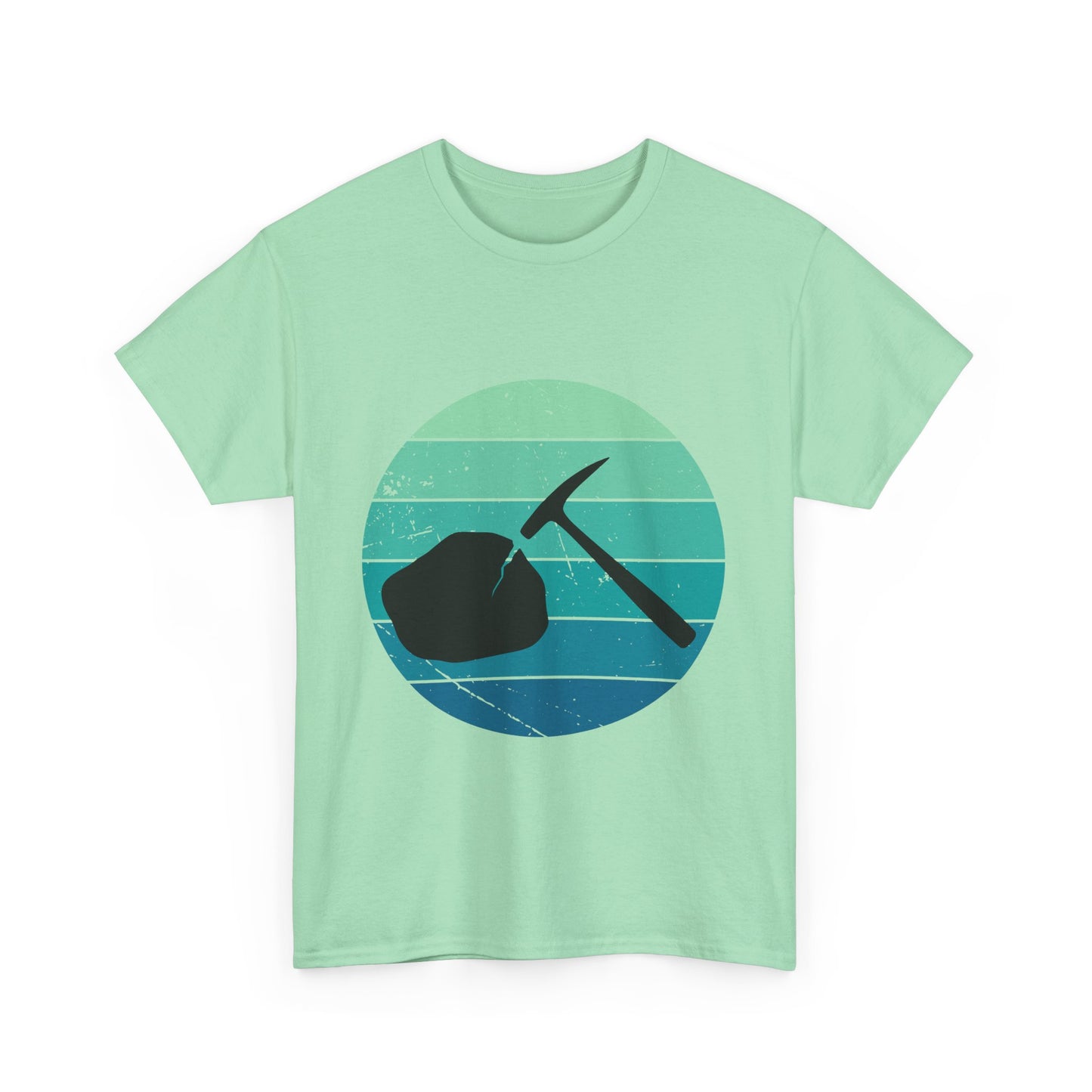 Vintage Style Mining Adventure Unisex Heavy Cotton Tee | Rockhounding T-Shirt | Gift for Geologist