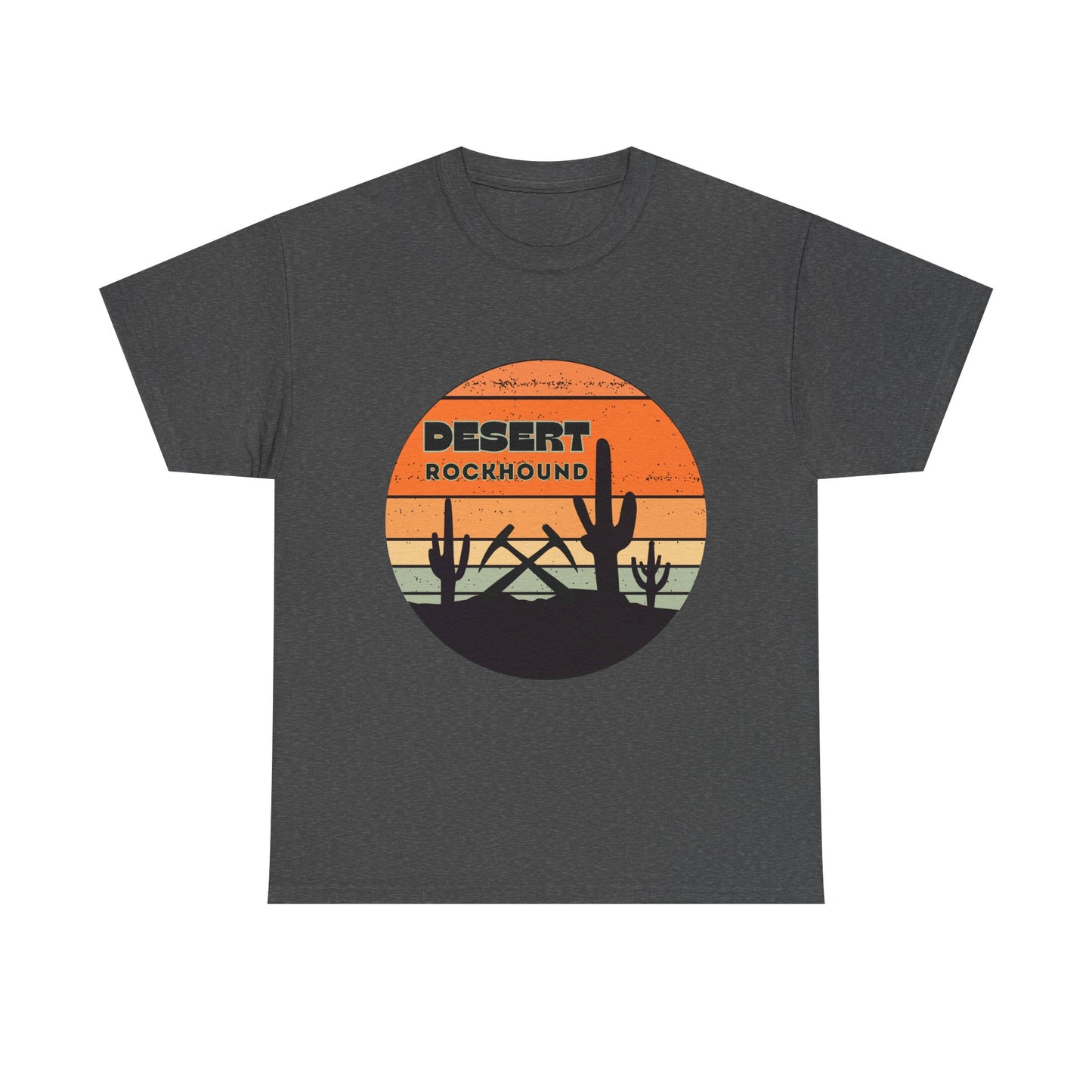 Desert Rockhound Unisex Heavy Cotton Tee Rock Collector and Nature Lover Gift