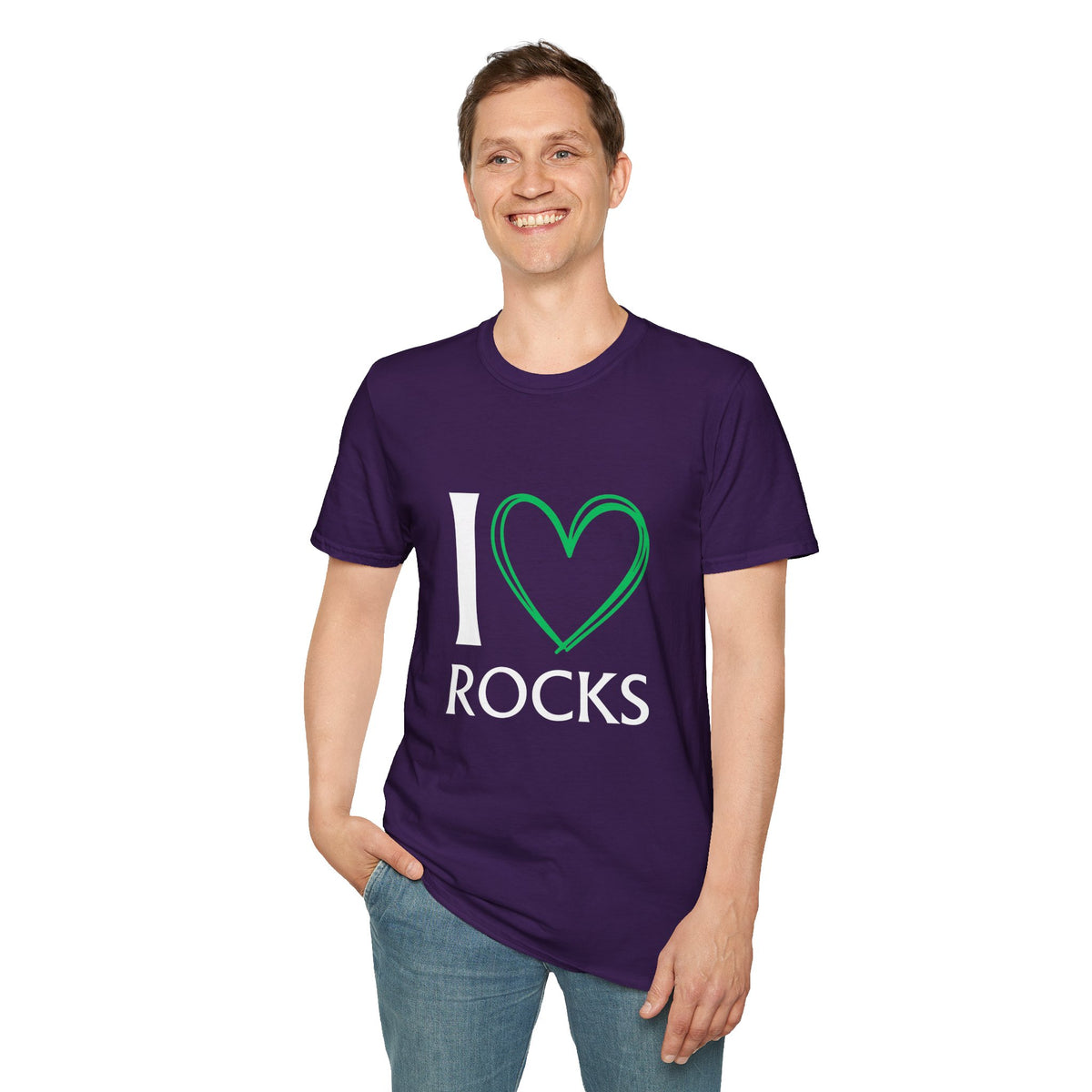 I Love Rocks T-Shirt Rockhound, Geology & Rock Collector Shirt