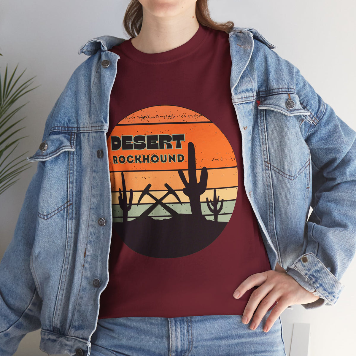 Desert Rockhound Unisex Heavy Cotton Tee Rock Collector and Nature Lover Gift