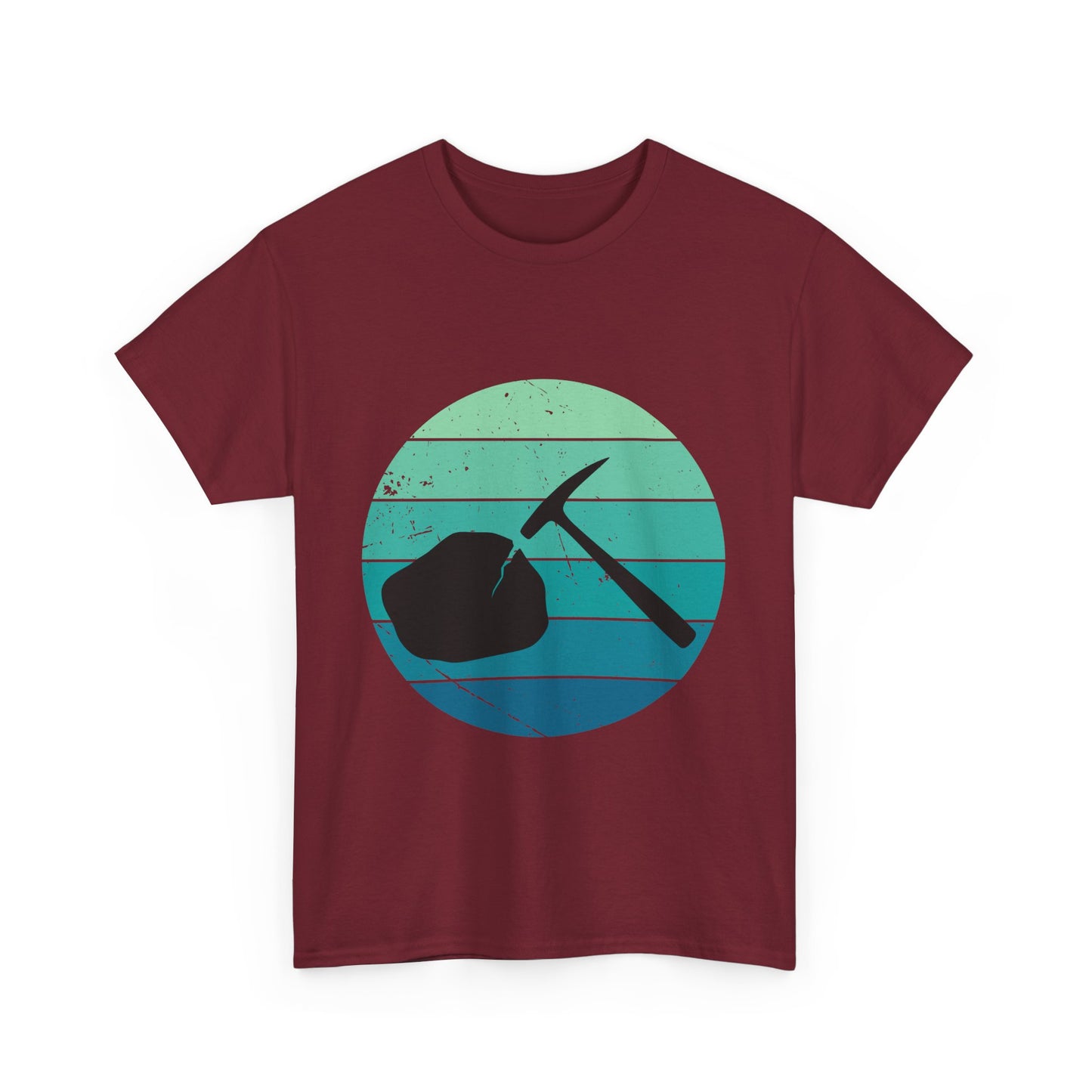 Vintage Style Mining Adventure Unisex Heavy Cotton Tee | Rockhounding T-Shirt | Gift for Geologist
