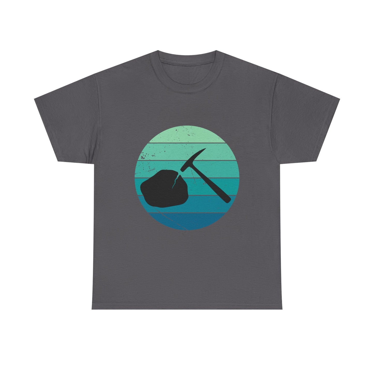 Vintage Style Mining Adventure Unisex Heavy Cotton Tee | Rockhounding T-Shirt | Gift for Geologist