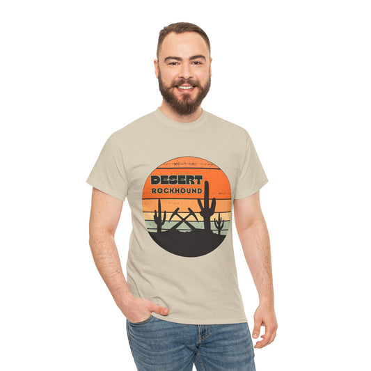 Desert Rockhound Unisex Heavy Cotton Tee Rock Collector and Nature Lover Gift