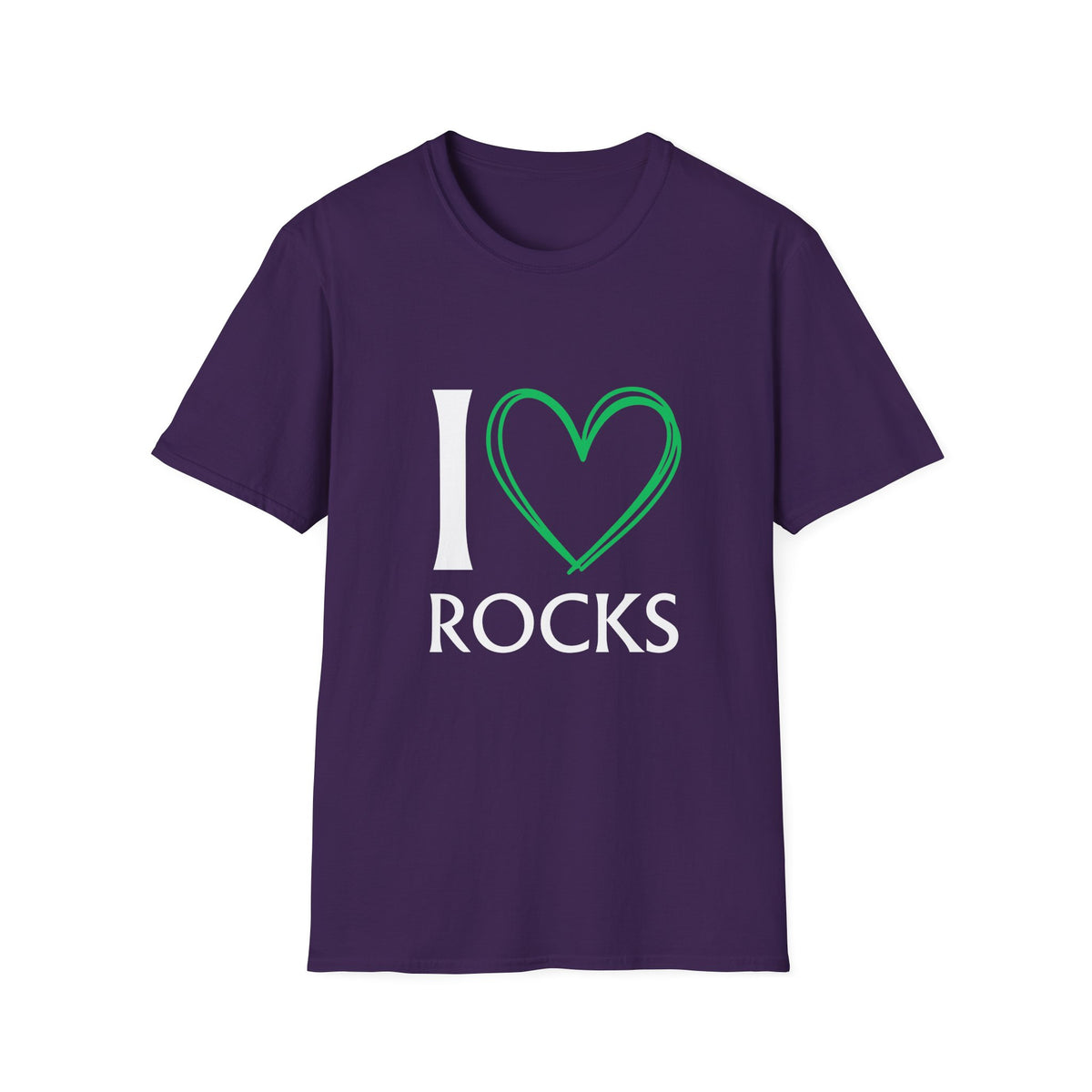 I Love Rocks T-Shirt Rockhound, Geology & Rock Collector Shirt