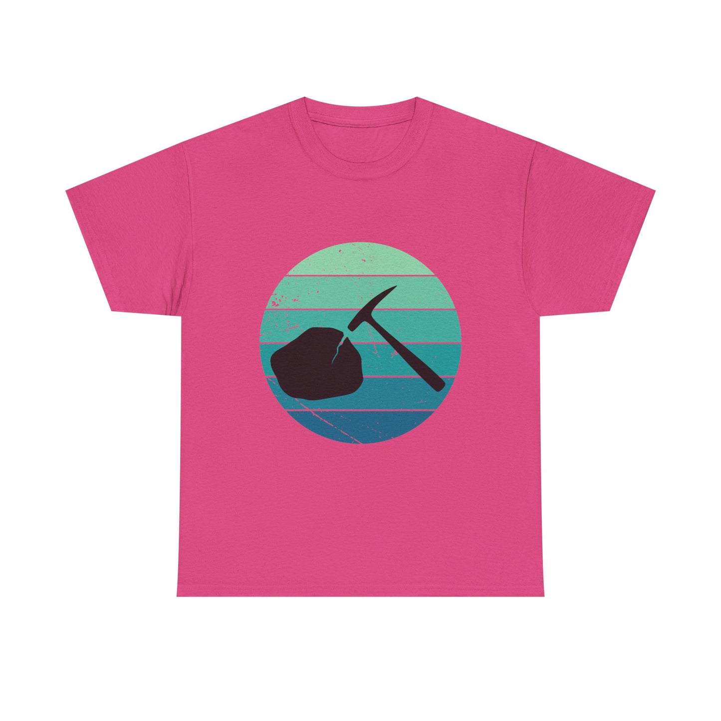Vintage Style Mining Adventure Unisex Heavy Cotton Tee | Rockhounding T-Shirt | Gift for Geologist