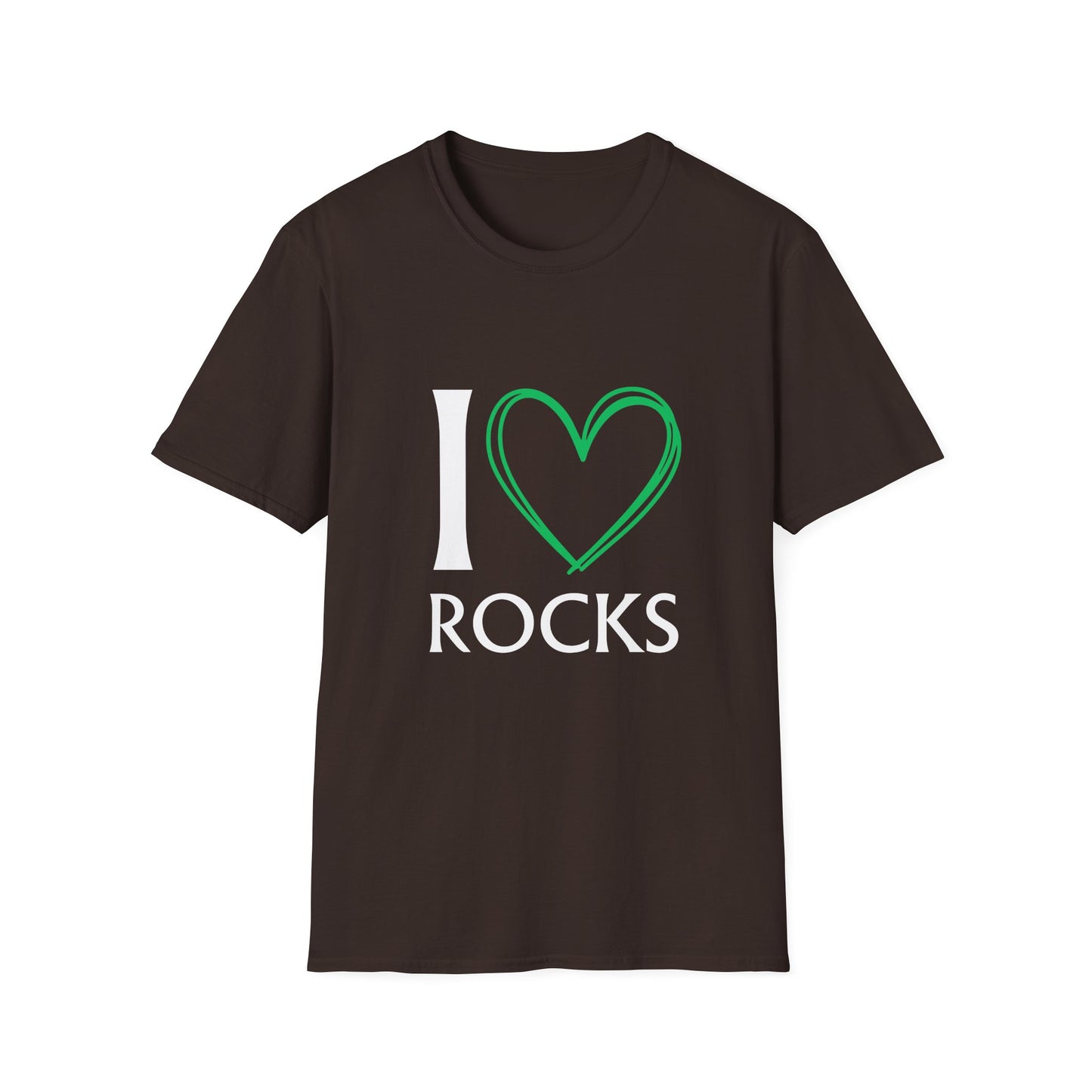 I Love Rocks T-Shirt Rockhound, Geology & Rock Collector Shirt