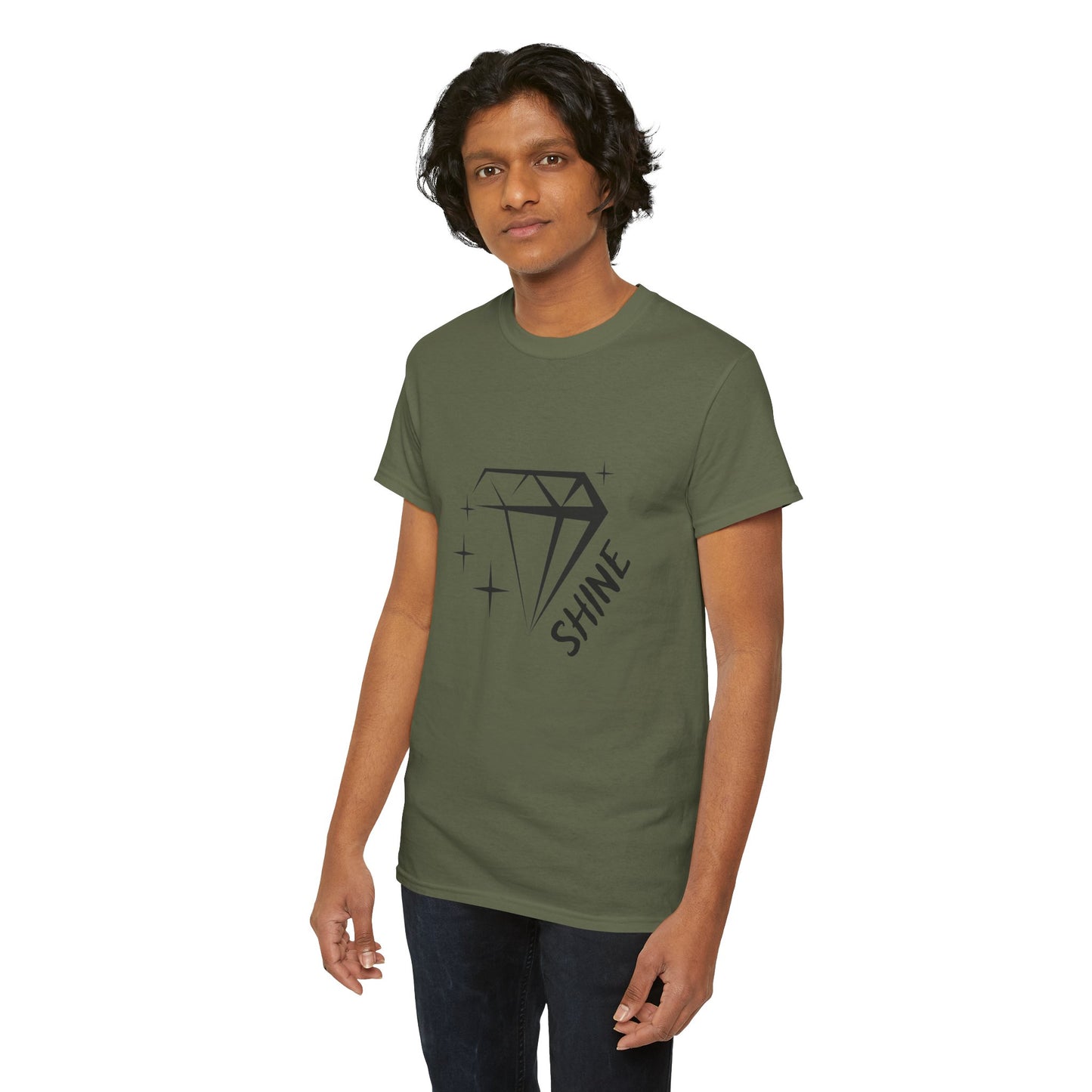 Shine Bright Rockhound T-Shirt Funny Geology Shirt Positive Vibes Crystal Gift