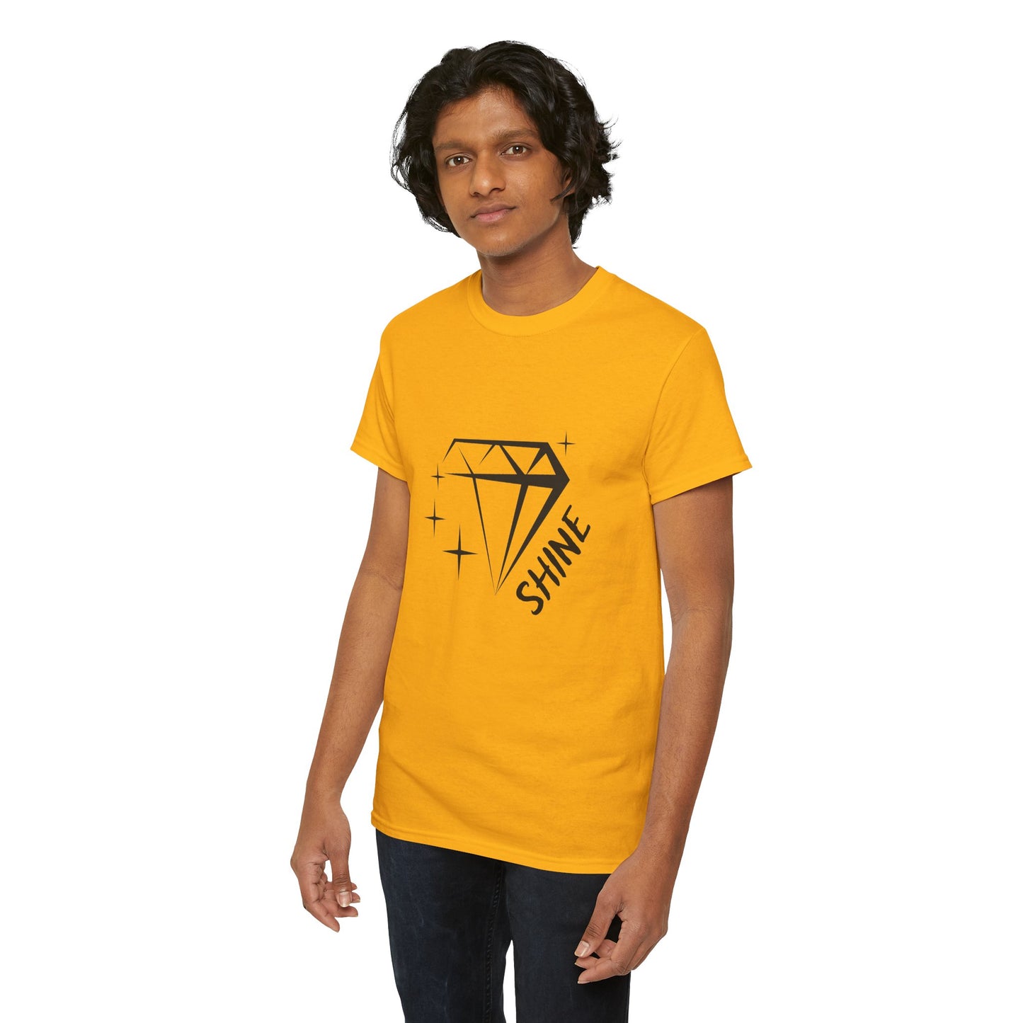 Shine Bright Rockhound T-Shirt Funny Geology Shirt Positive Vibes Crystal Gift