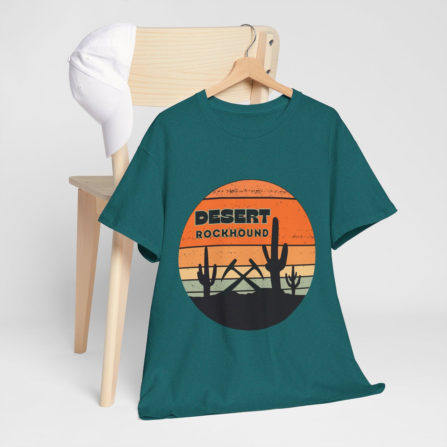 Desert Rockhound Unisex Heavy Cotton Tee Rock Collector and Nature Lover Gift