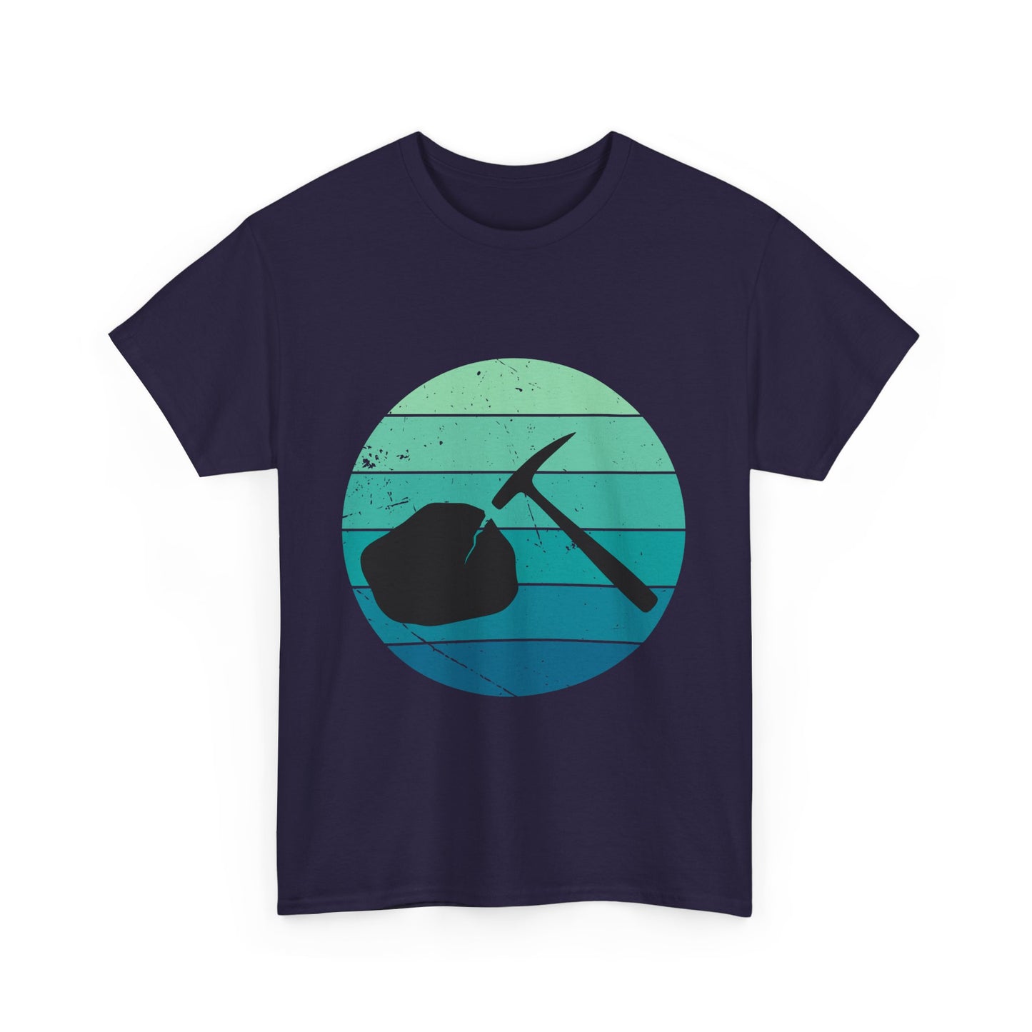 Vintage Style Mining Adventure Unisex Heavy Cotton Tee | Rockhounding T-Shirt | Gift for Geologist