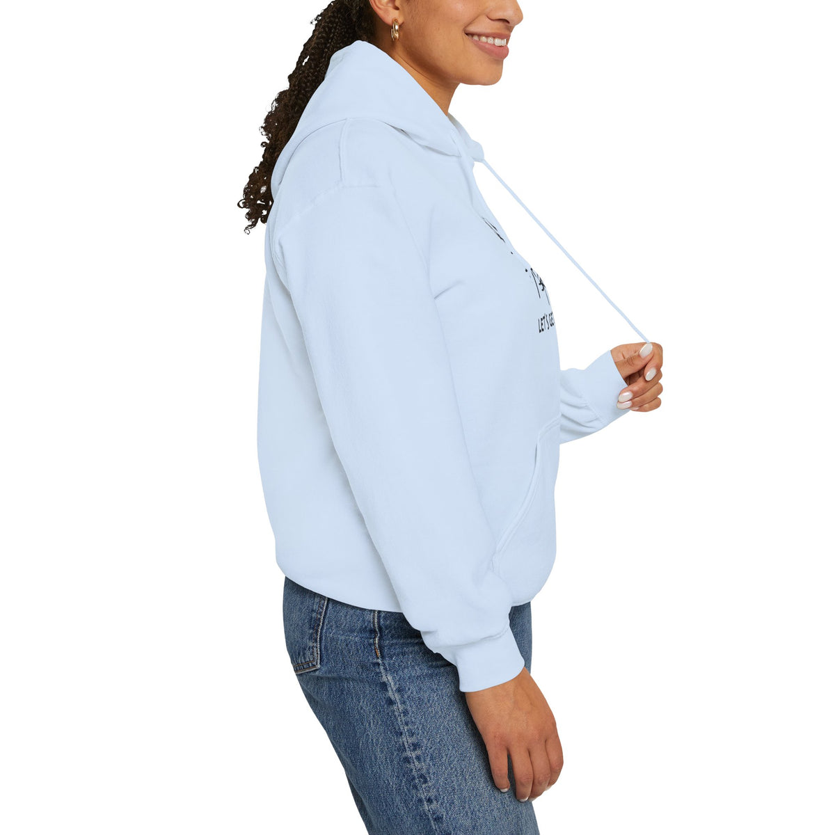 Let's Get Lost Unisex Hoodie Adventure Sweatshirt for Nature Lovers Rockhounds