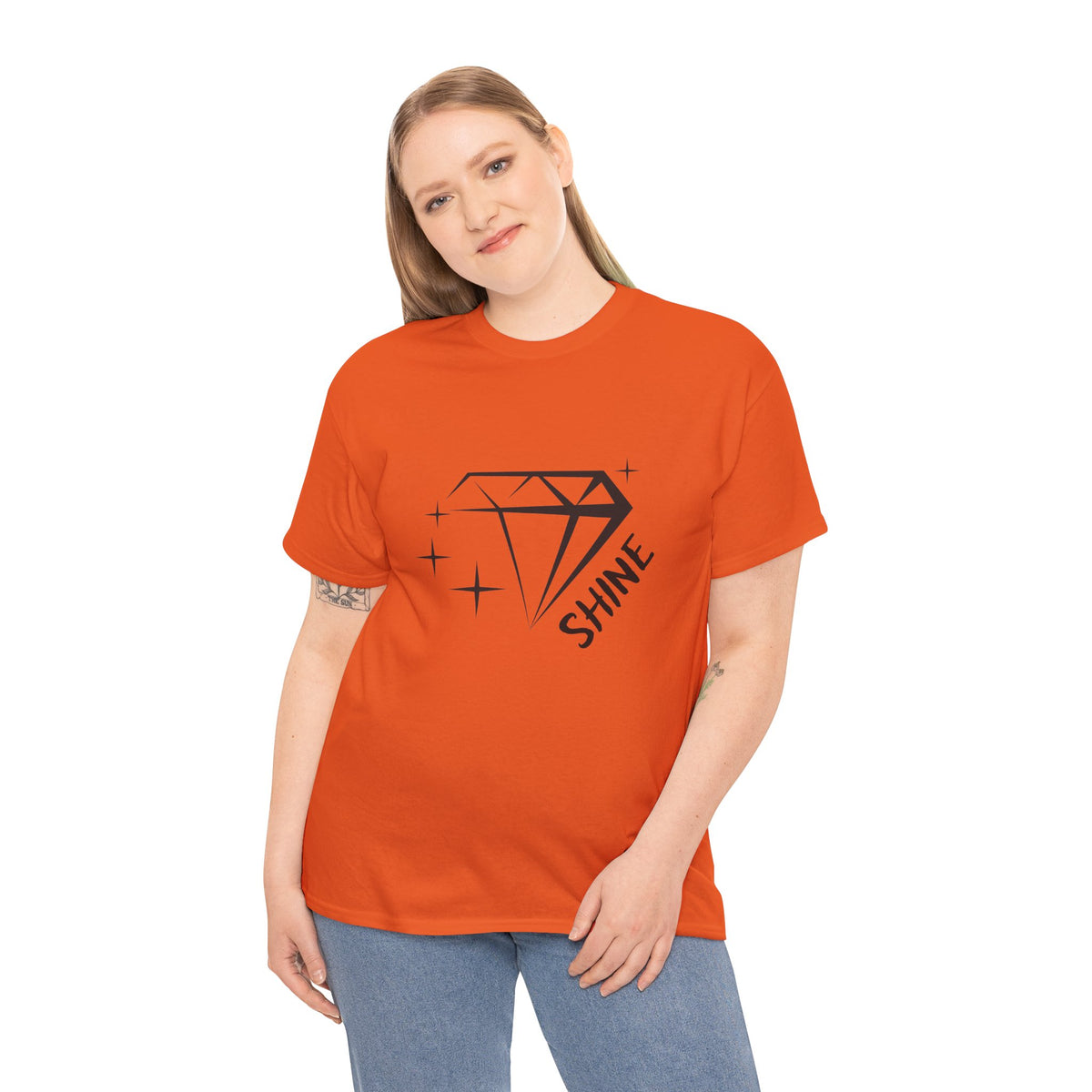 Shine Bright Rockhound T-Shirt Funny Geology Shirt Positive Vibes Crystal Gift