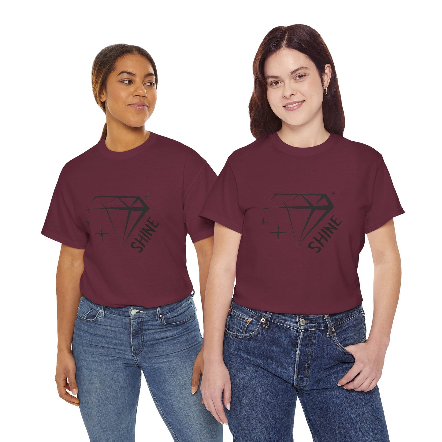 Shine Bright Rockhound T-Shirt Funny Geology Shirt Positive Vibes Crystal Gift