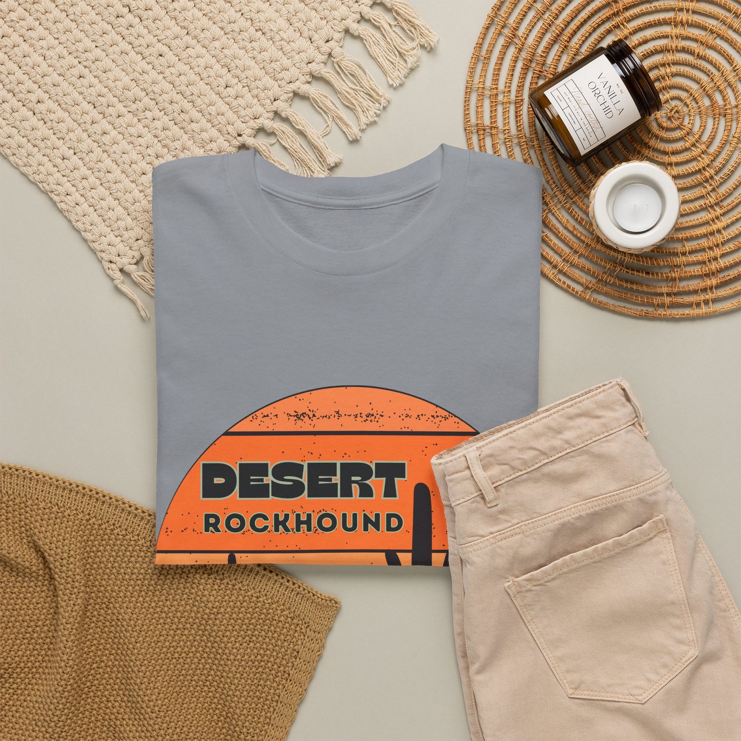 Desert Rockhound Unisex Heavy Cotton Tee Rock Collector and Nature Lover Gift