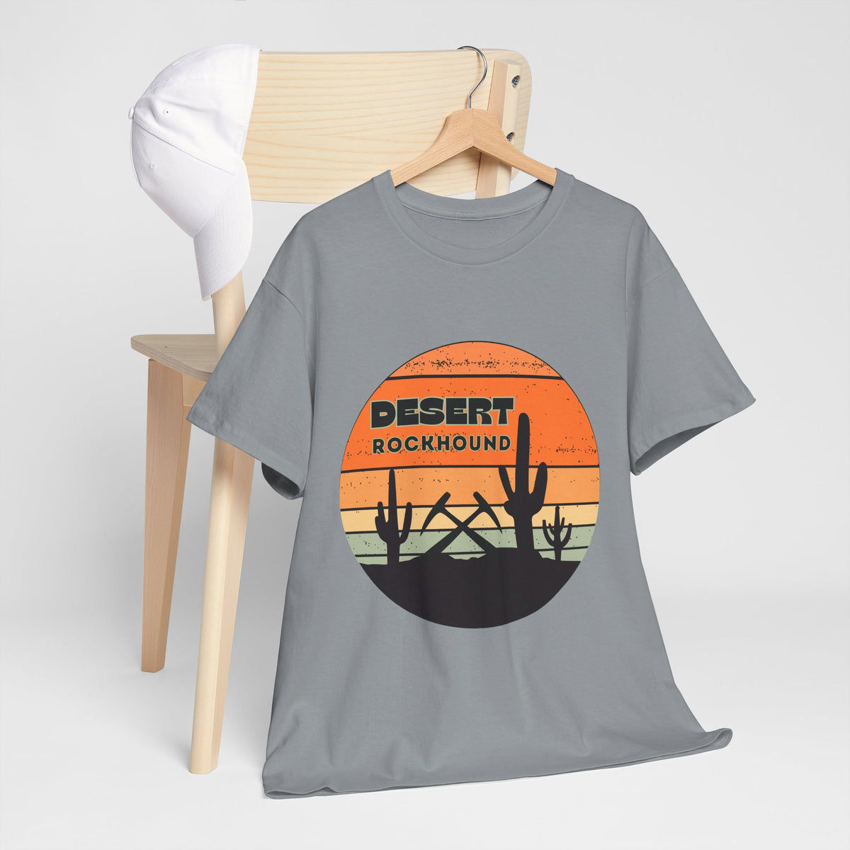 Desert Rockhound Unisex Heavy Cotton Tee Rock Collector and Nature Lover Gift