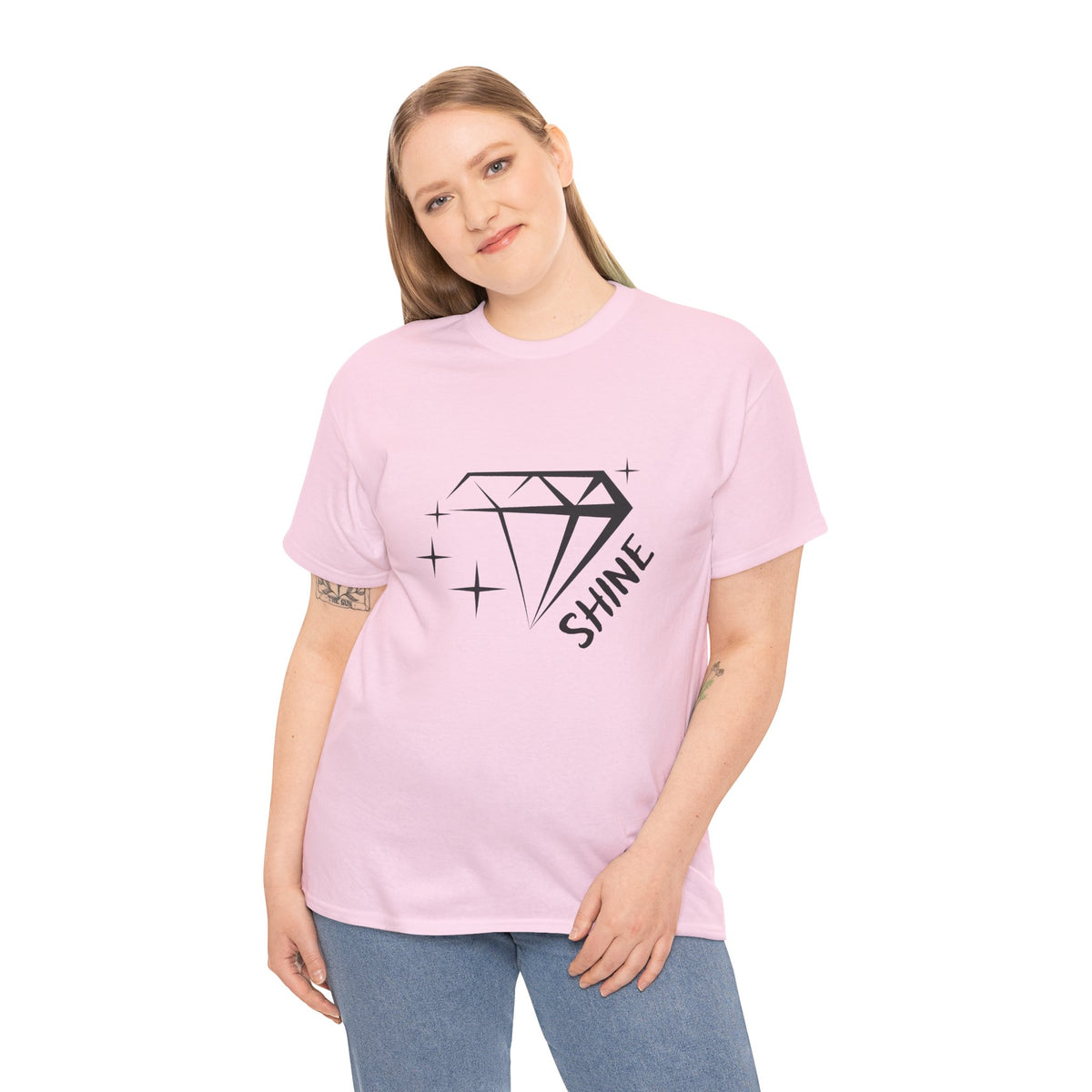 Shine Bright Rockhound T-Shirt Funny Geology Shirt Positive Vibes Crystal Gift