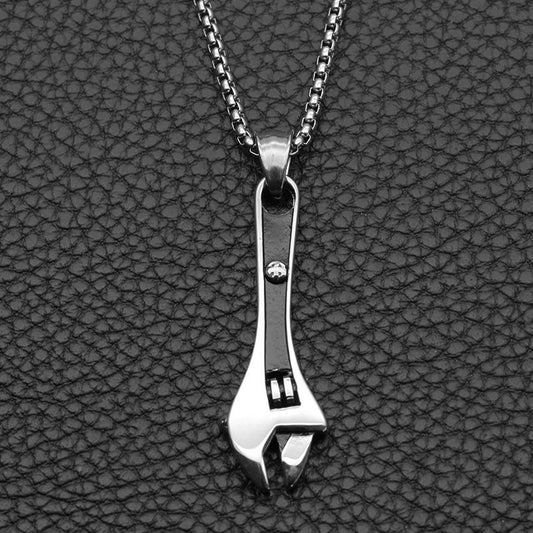 Mechanic Utility Tool Charm Necklace – Wrench or Pliers for Off-Roaders & Overlanders
