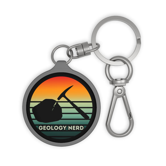 Geology Nerd Keychain