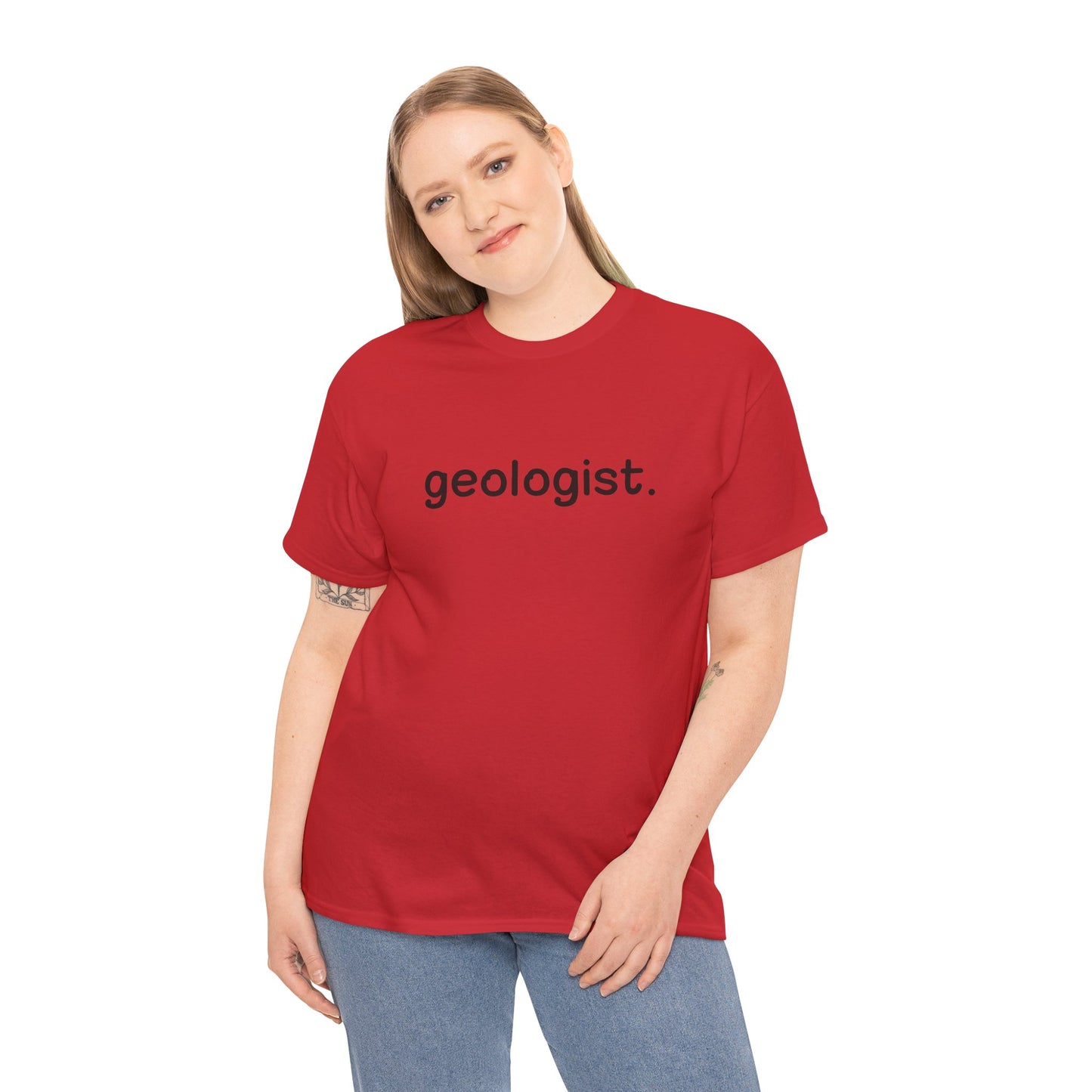 Geologist Unisex Cotton Tee Professor Gift Student Graduation Shirt