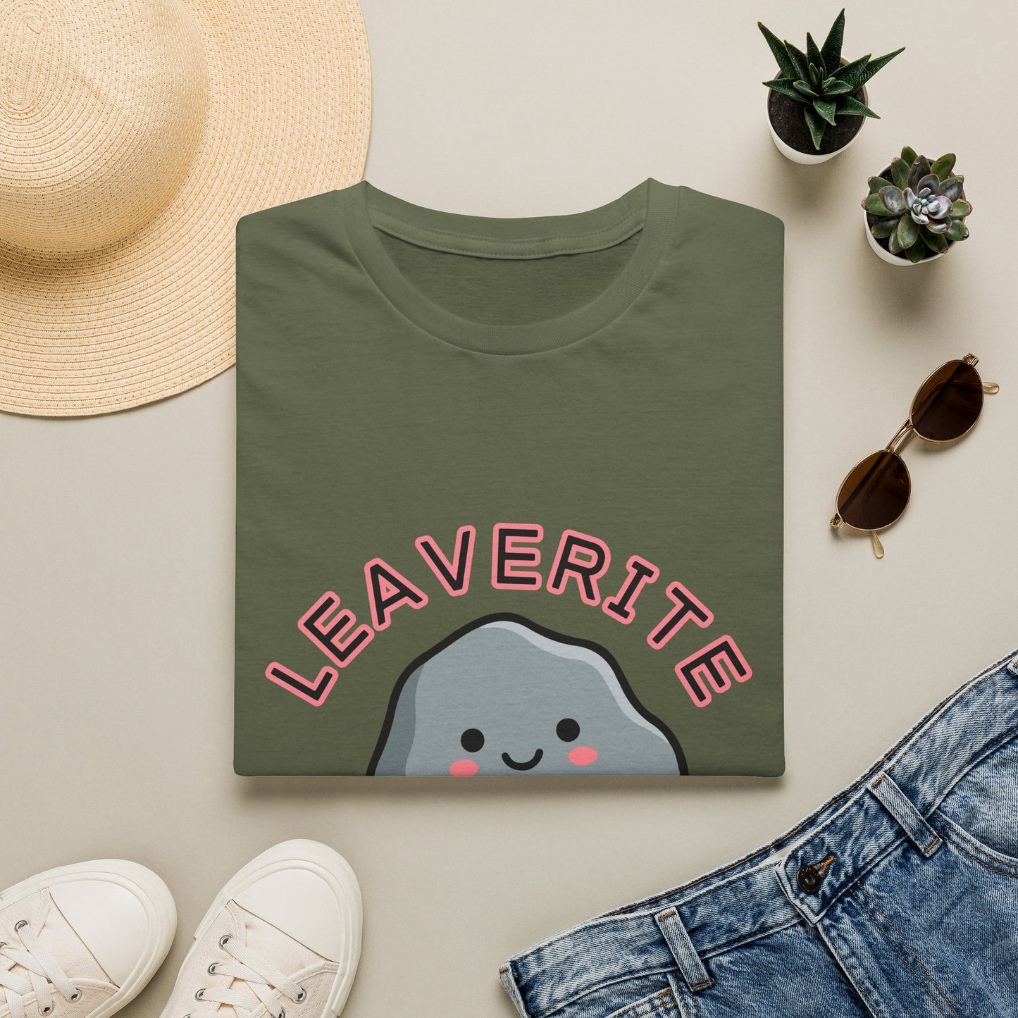 Leaverite Needs Love Too T-Shirt Funny Rockhound Kawaii Rock Geology Tee