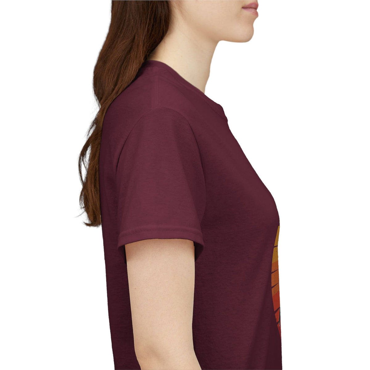Badass Miner Rock Hammer Sunset Unisex Cotton Tee