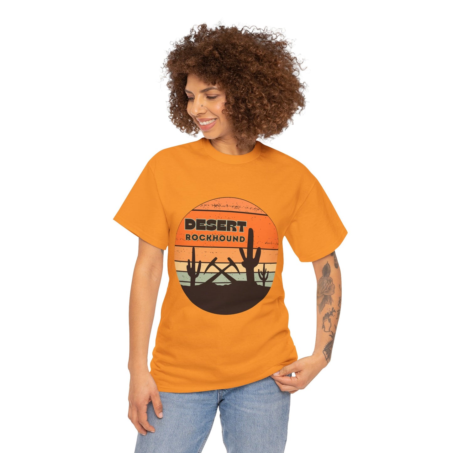 Desert Rockhound Unisex Heavy Cotton Tee Rock Collector and Nature Lover Gift