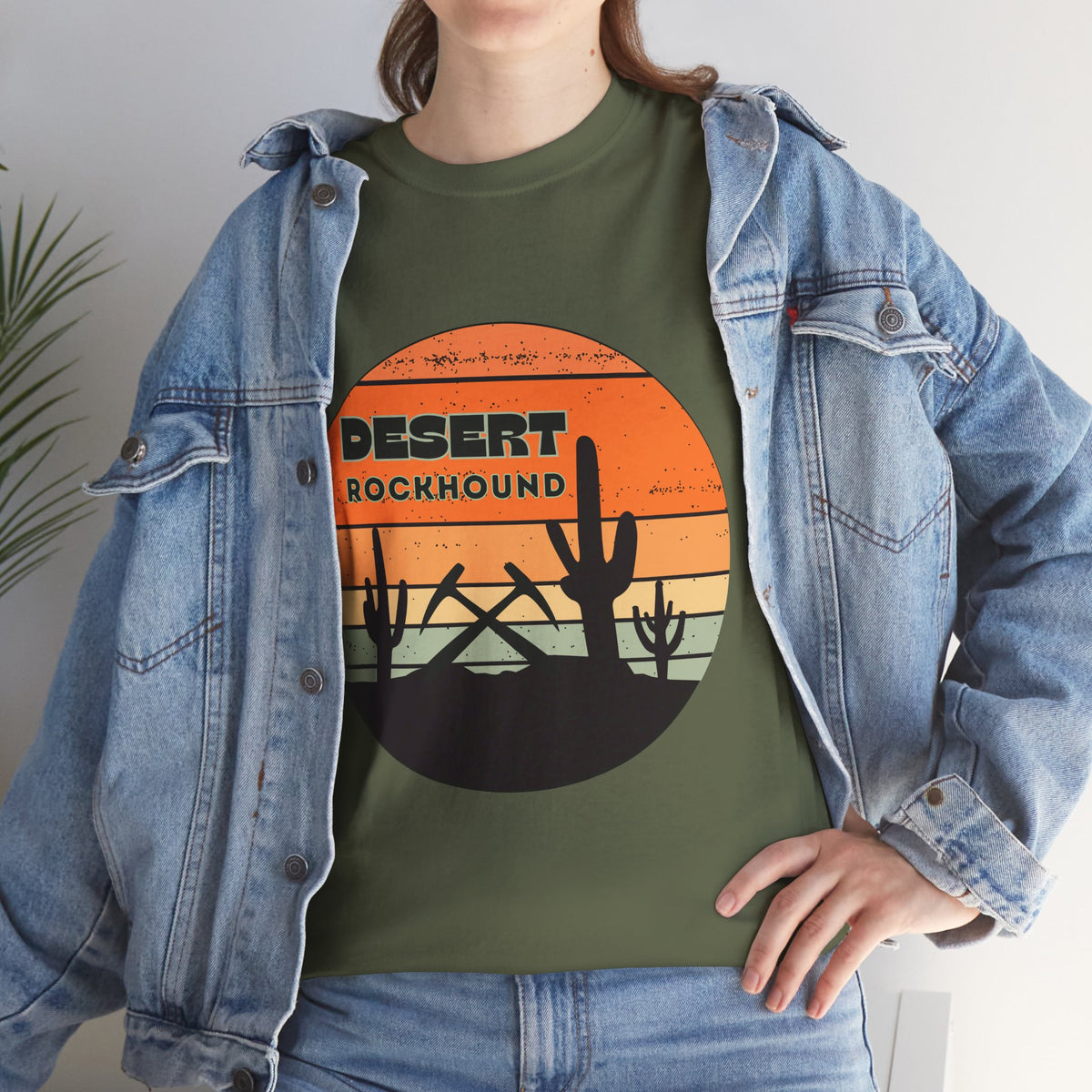 Desert Rockhound Unisex Heavy Cotton Tee Rock Collector and Nature Lover Gift