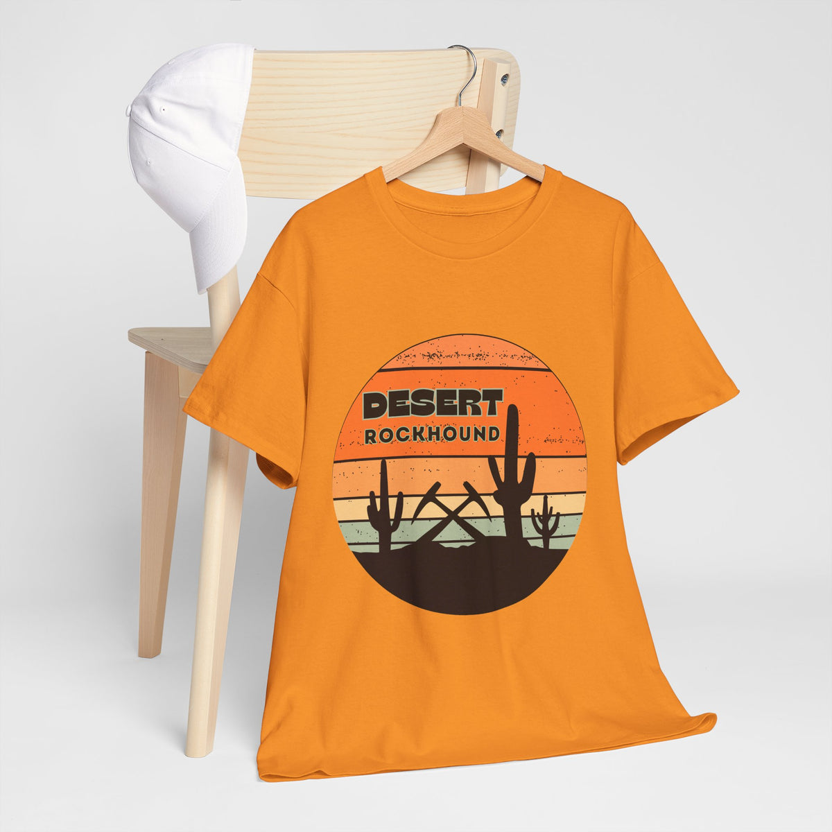 Desert Rockhound Unisex Heavy Cotton Tee Rock Collector and Nature Lover Gift
