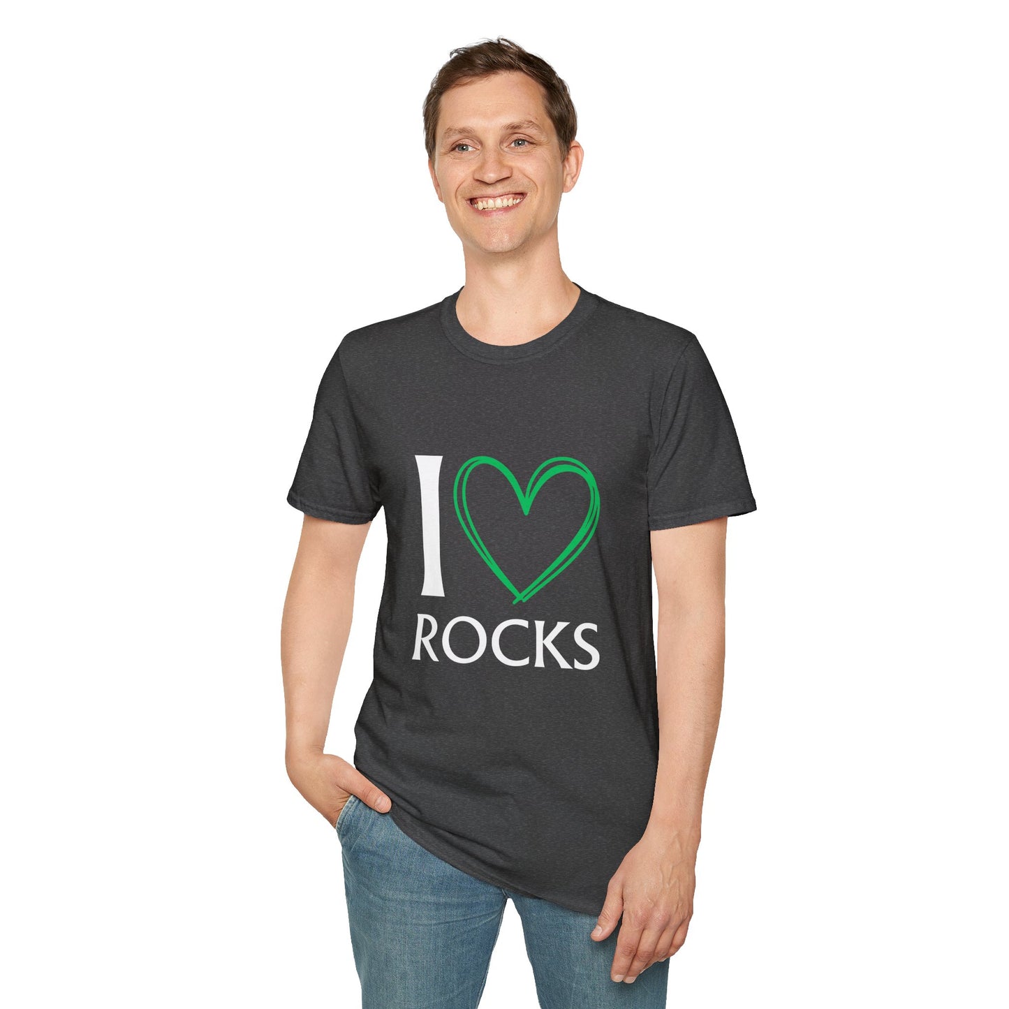 I Love Rocks T-Shirt Rockhound, Geology & Rock Collector Shirt