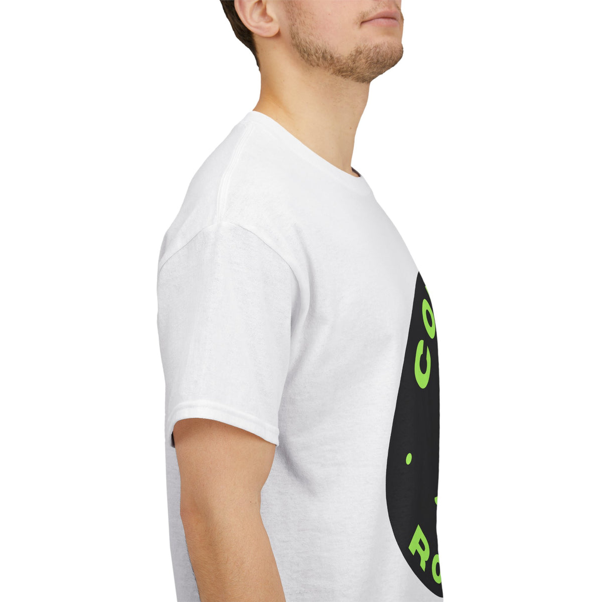 Coffee & Rocks Unisex Heavy Cotton Tee - Perfect for Geologist Coffee Lovers
