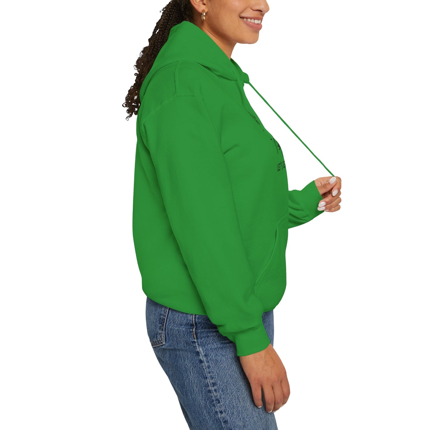 Let's Get Lost Unisex Hoodie Adventure Sweatshirt for Nature Lovers Rockhounds