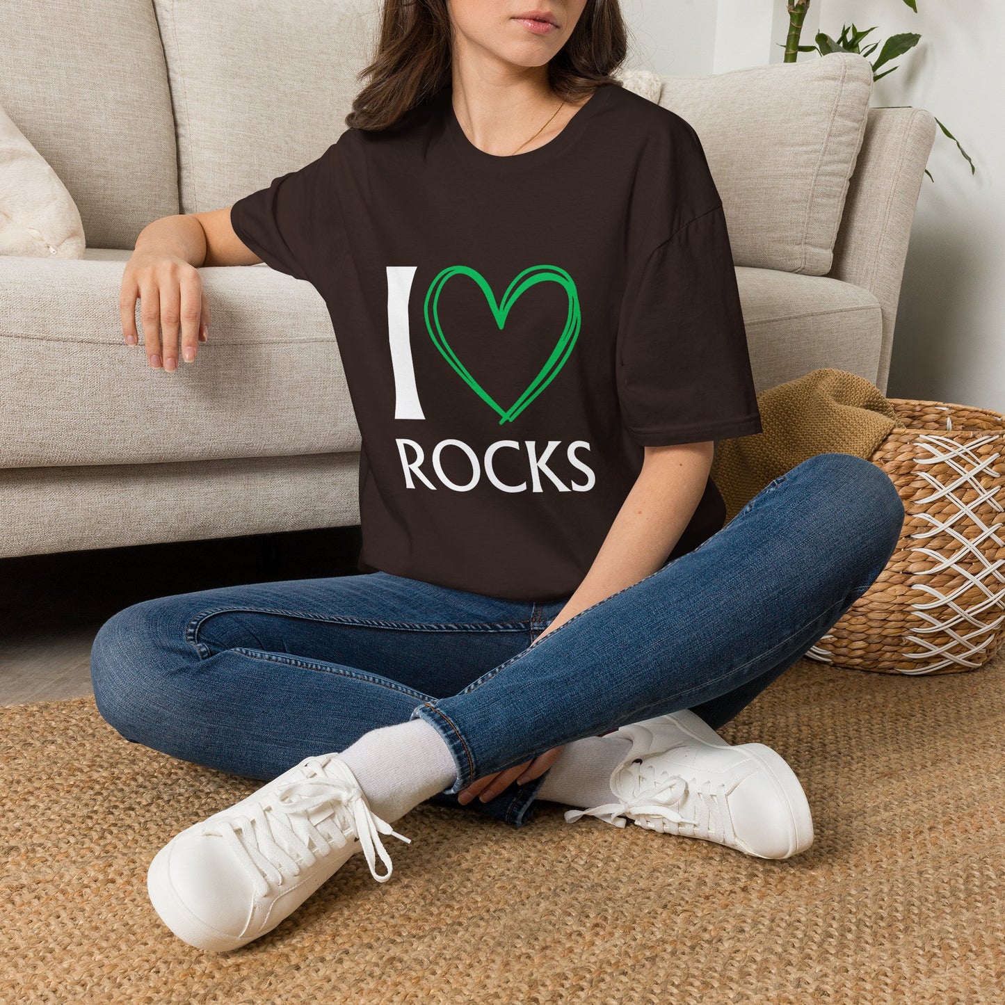 I Love Rocks T-Shirt Rockhound, Geology & Rock Collector Shirt