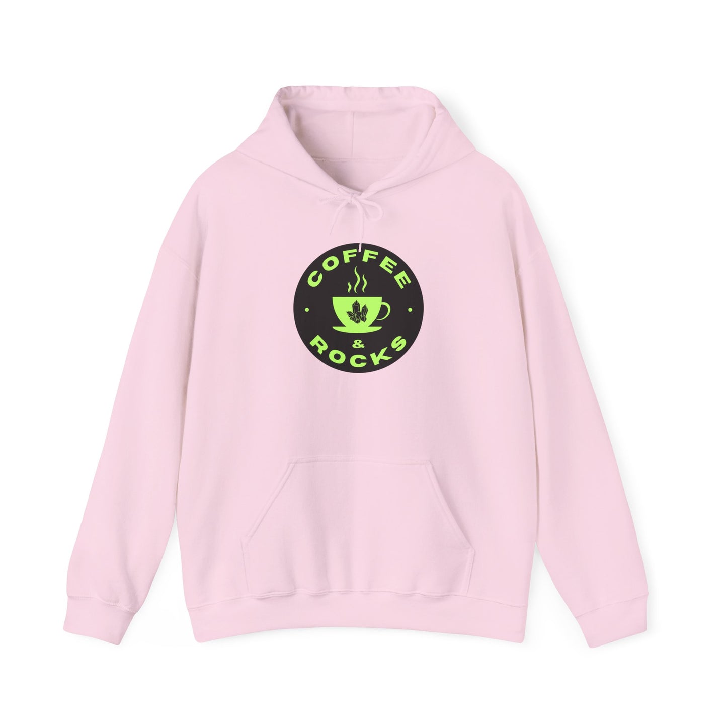Coffee & Rocks Hoodie Cozy Geology Unisex Hooded Sweatshirt