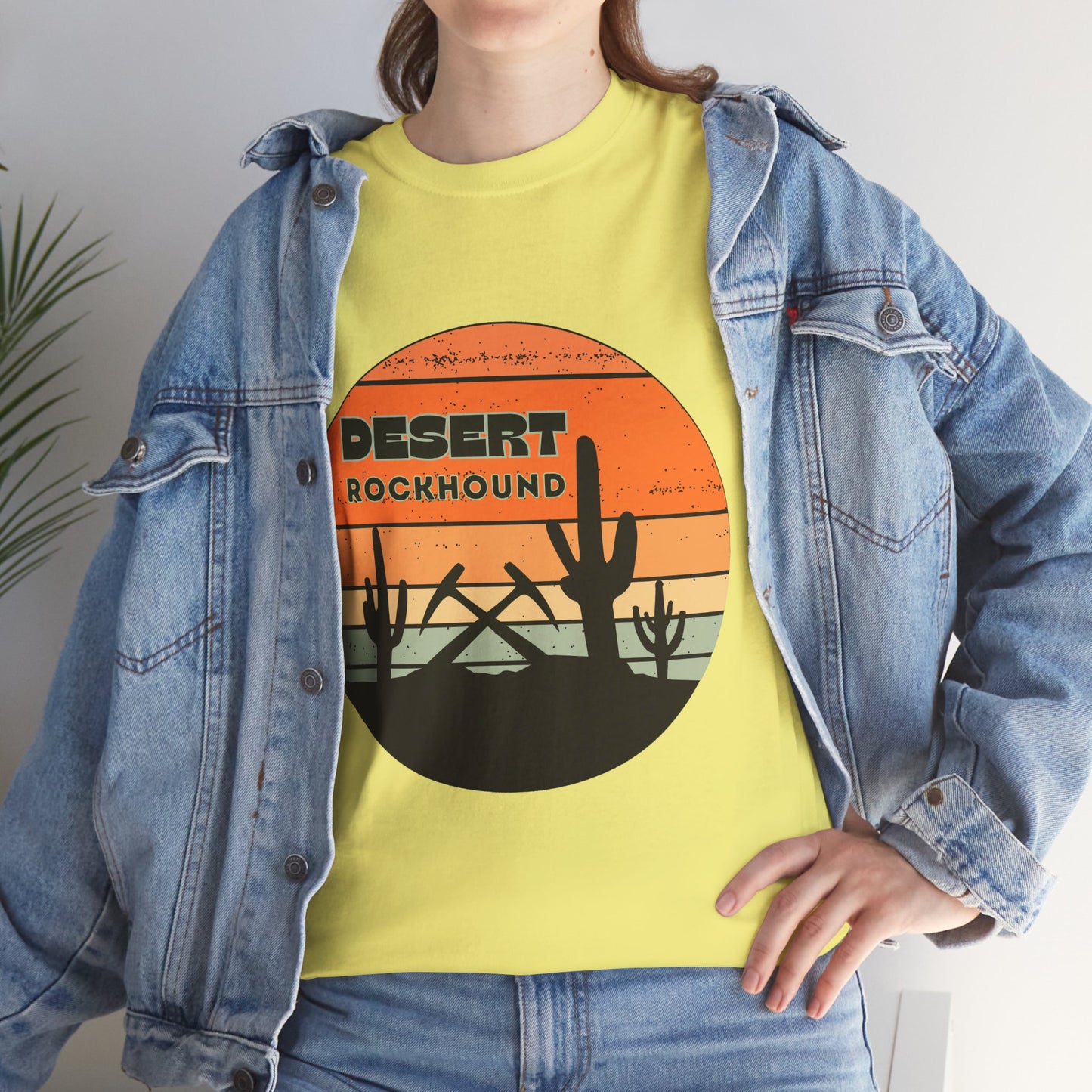 Desert Rockhound Unisex Heavy Cotton Tee Rock Collector and Nature Lover Gift