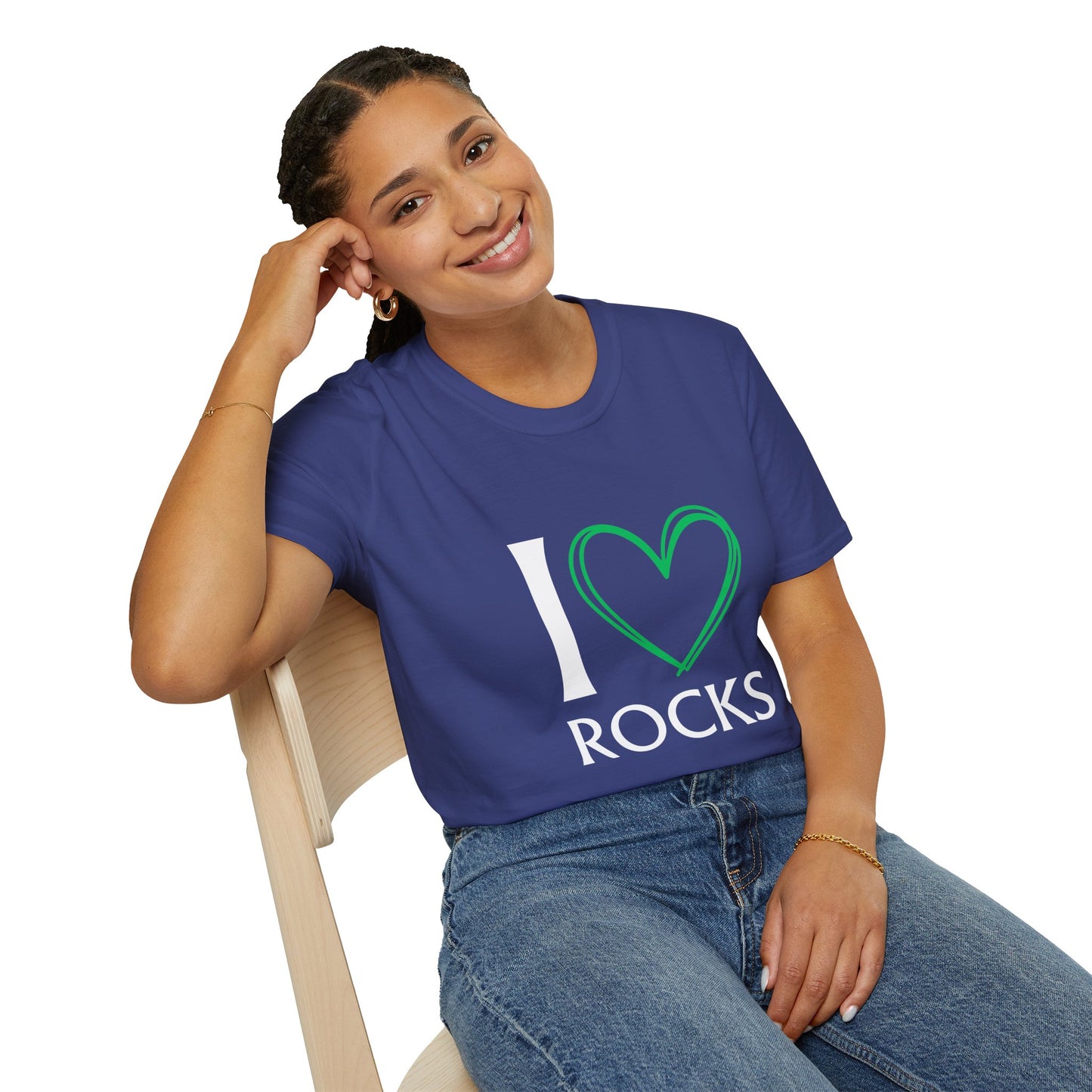 I Love Rocks T-Shirt Rockhound, Geology & Rock Collector Shirt