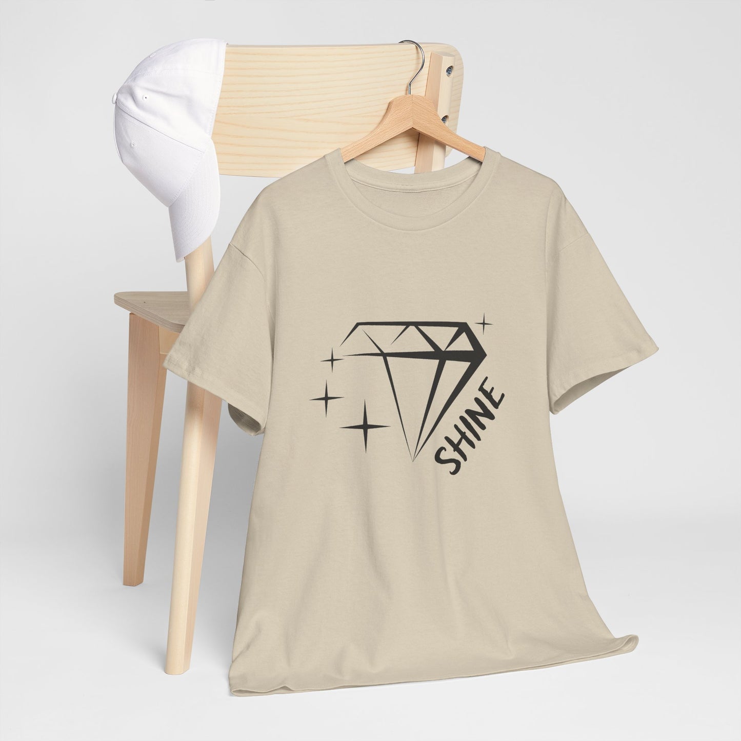 Shine Bright Rockhound T-Shirt Funny Geology Shirt Positive Vibes Crystal Gift