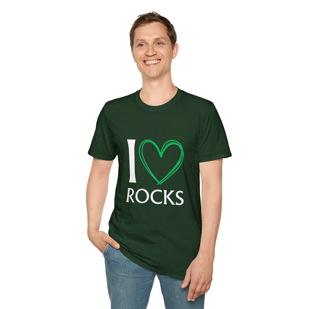 I Love Rocks T-Shirt Rockhound, Geology & Rock Collector Shirt