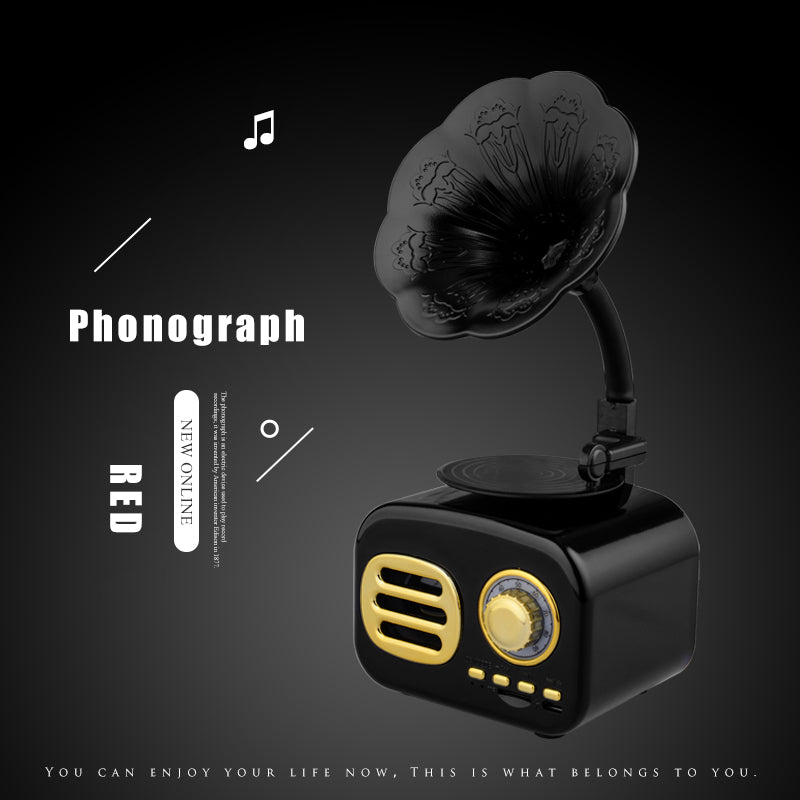 Bluetooth Speaker Phonograph
