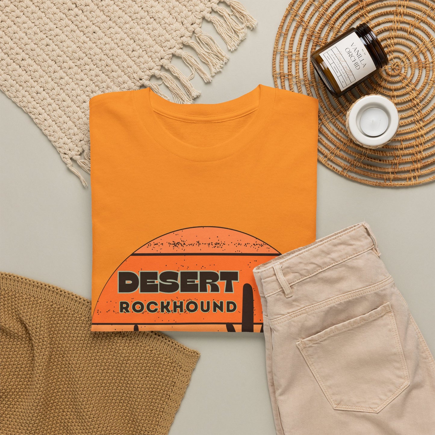 Desert Rockhound Unisex Heavy Cotton Tee Rock Collector and Nature Lover Gift