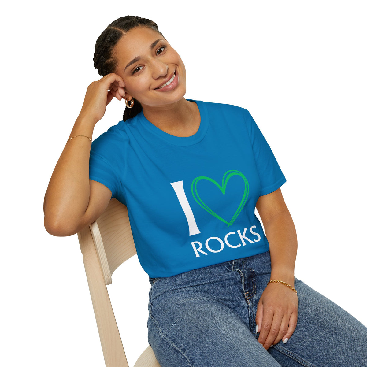 I Love Rocks T-Shirt Rockhound, Geology & Rock Collector Shirt