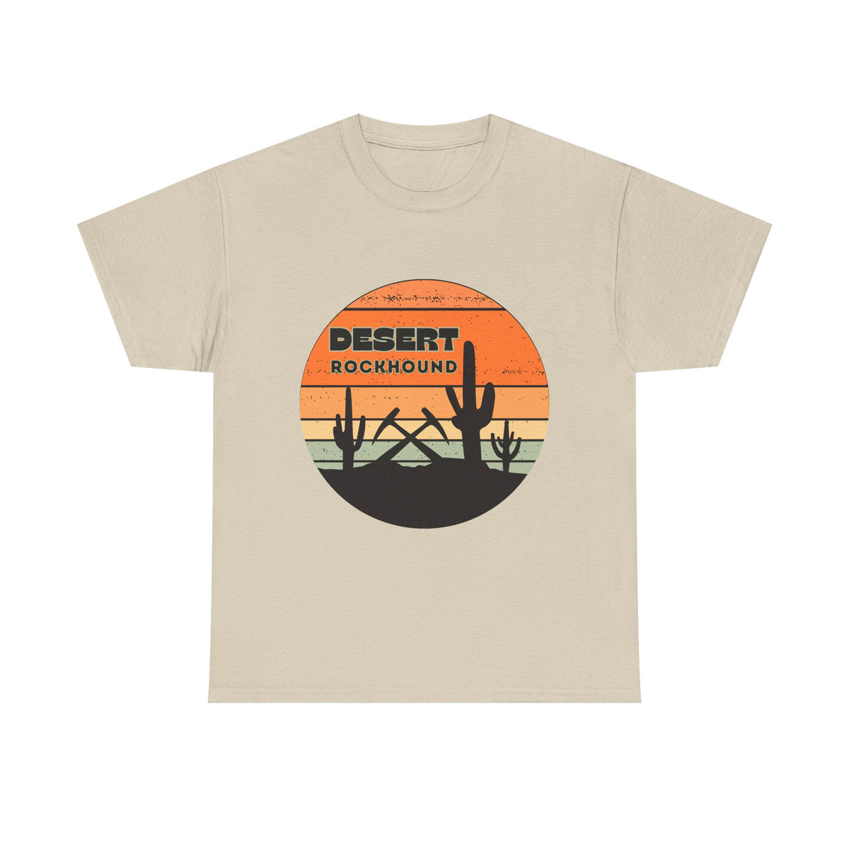 Desert Rockhound Unisex Heavy Cotton Tee Rock Collector and Nature Lover Gift
