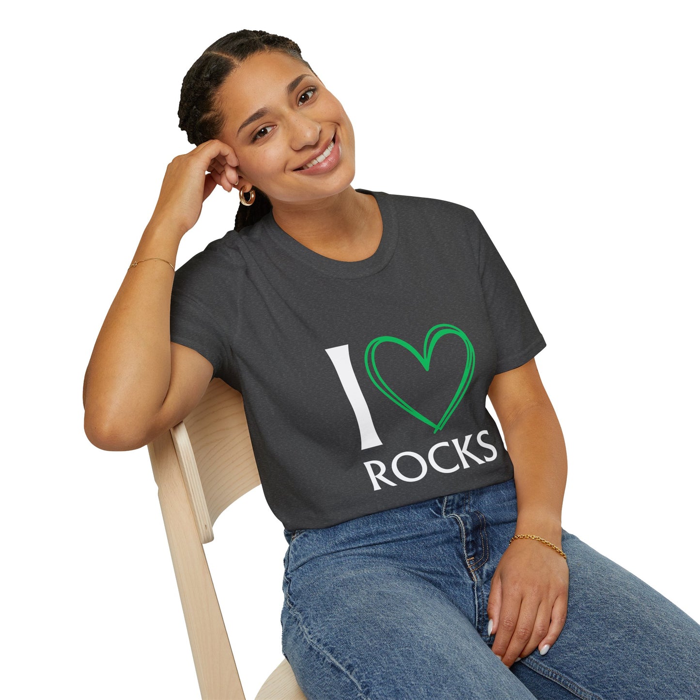 I Love Rocks T-Shirt Rockhound, Geology & Rock Collector Shirt