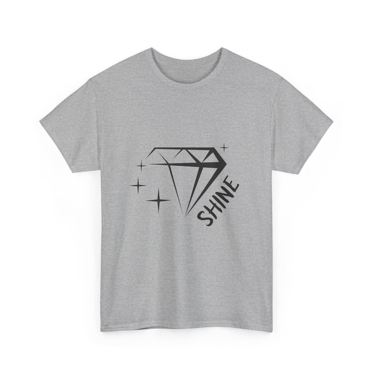 Shine Like a Diamond Unisex Heavy Cotton Tee